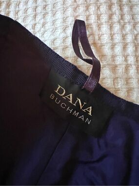 Dana Buchman Deep Purple Wide-Leg Pants